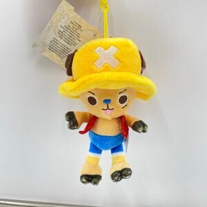 One Piece X Round One Exclusive Tony Tony Chopper Monkey D Luffy Outfit Keychain